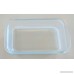 Nami: Set of Two FDA-Approved Natural Non-Stick Glass Baking Pans 10x6 and 8x5 - B076CRML6H
